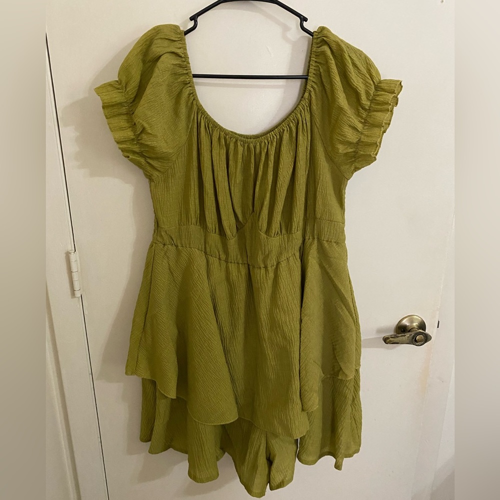 Shein Green Romper